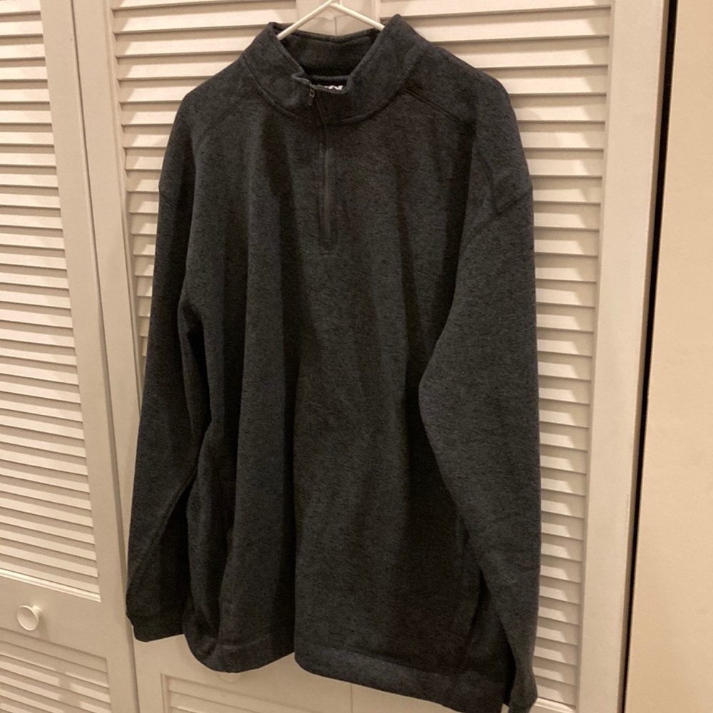 J. America Cosmic Fleece 1/4 Zip Pullover Unisex NWOT